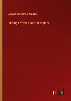 Findings of the Court of Inquiry