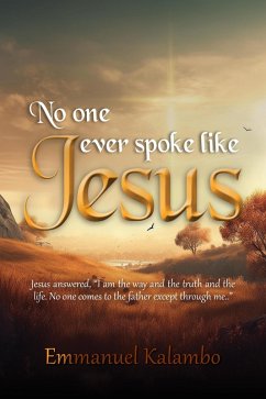 Cover No one ever spoke like Jesus (eBook, ePUB)