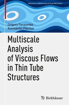 Multiscale Analysis of Viscous Flows in Thin Tube Structures - Panasenko, Grigory;Pileckas, Konstantin