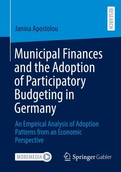 Municipal Finances and the Adoption of Participatory Budgeting in Germany - Apostolou, Janina