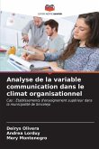 Analyse de la variable communication dans le climat organisationnel