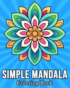 Simple Mandala Coloring Book - Bb, Mandykfm