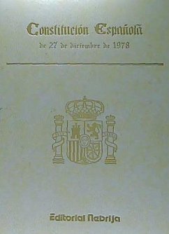 Constitución española de 27 de diciembre de 1978
