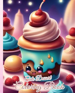 Cute Dessert Coloring Book - Nguyen, Thy