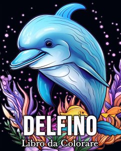 Delfino Libro da Colorare - Bb, Mandykfm