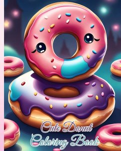 Cute Donut Coloring Book - Nguyen, Thy