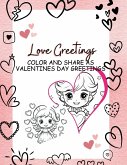 Hearts Color and Greetings Book