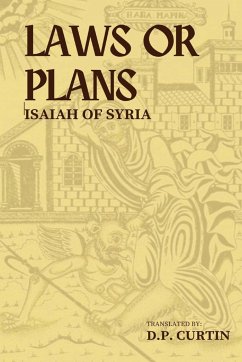 Laws or Plans - Isaiah of Syria