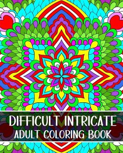 Difficult Intricate Adult Coloring Book - Yunaizar88