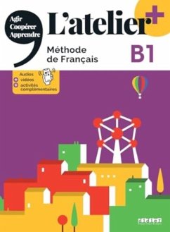 L'atelier + niv .B1 (edition 2022) + online audio/video + didierfle.app - COCTON, Marie-Noelle; POMMIER, Emilie; RIPAUD, Delphine