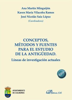 Cover Conceptos, métodos y fuentes para el estudio de la Antigüedad : líneas de investigación actuales