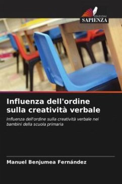 Influenza dell'ordine sulla creatività verbale - Benjumea Fernández, Manuel