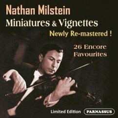 Cover Nathan Milstein: Miniatures,Vignettes & More