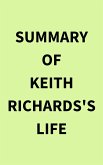 Summary of Keith Richards's Life (eBook, ePUB)
