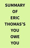 Summary of Eric Thomas's You Owe You (eBook, ePUB)