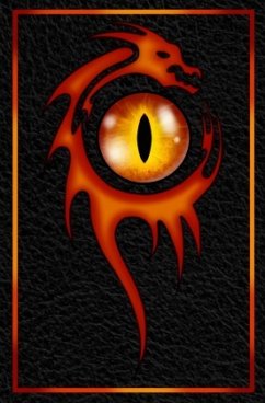 Cover Notizbuch - Roter Feuerdrache