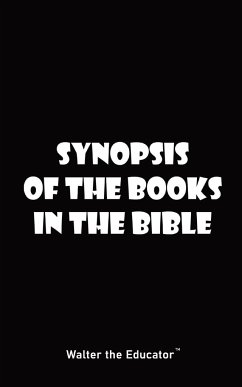 Synopsis of the Books in the Bible - Walter the Educator