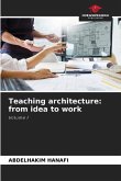 Teaching architecture: from idea to work