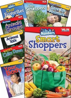 Cover Time for Kids Math/Science Grades K-1, 8-Book Set
