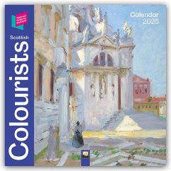 National Galleries Scotland: Scottish Colourists Wall Calendar 2025 (Art Calendar) - Flame Tree Publishing