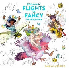 Pop Manga Flights of Fancy Coloring Book - D'Errico, Camilla