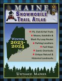 2023-2024 Maine Snowmobile Trail Map Atlas