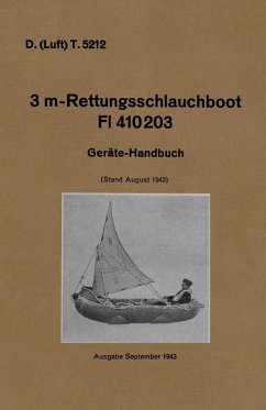 Cover D. (Luft) T. 5212. 3 m-Rettungsschlauchboot Dl 410203