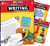 180 Days(tm) Writing, Spelling, & Printing Grade 1: 3-Book Set 180 Days(tm) Writing, Spelling, & Printing Grade 1: 3-Book Set