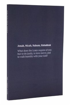 NKJV Bible Journal - Jonah, Micah, Nahum, Habakkuk - Thomas Nelson