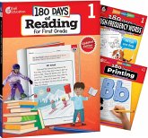 180 Days(tm) Reading, High-Frequency Words, & Printing Grade 1: 3-Book Set 180 Days(tm) Reading, High-Frequency Words, & Printing Grade 1: 3-Book Set