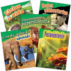 Cover Life Science Grade 3 Spanish: 5-Book Set