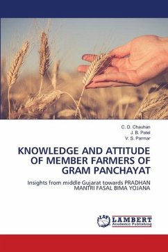 KNOWLEDGE AND ATTITUDE OF MEMBER FARMERS OF GRAM PANCHAYAT - Chauhan, C. D.;Patel, J. B.;Parmar, V. S.