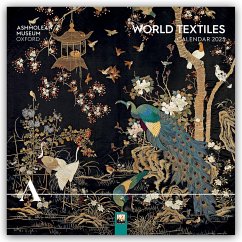 World Textiles Wall Calendar 2025 (Art Calendar) - Flame Tree Publishing