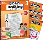 180 Days(tm) Reading, Math, Problem Solving, Writing, & Language for Grade 3: 5-Book Set