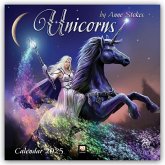 Unicorns by Anne Stokes Wall Calendar 2025 (Art Calendar)