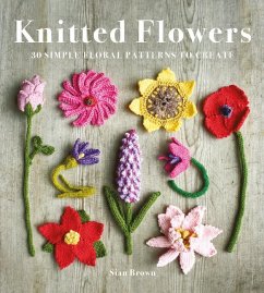 Knitted Flowers - Brown, Sian