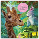 Patricia Maccarthy's Tropical Fantasy Wall Calendar 2025 (Art Calendar)