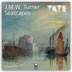 Cover Tate: J.M.W. Turner Seascapes Wall Calendar 2025 (Art Calendar)