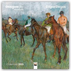 Glasgow Museums: Edgar Degas Wall Calendar 2025 (Art Calendar) - Flame Tree Publishing