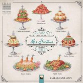 Bodleian Libraries: Mrs Beeton's Classic Dishes Wall Calendar 2025 (Art Calendar)