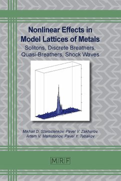 Nonlinear Effects in Model Lattices of Metals - Starostenkov, Mikhail D.; Zakharov, Pavel V.; Markidonov, Artem V.