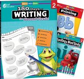 180 Days(tm) Writing, Spelling, & Printing Grade 2: 3-Book Set 180 Days(tm) Writing, Spelling, & Printing Grade 2: 3-Book Set