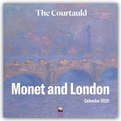 The Courtauld: Monet and London Wall Calendar 2025 (Art Calendar) - Flame Tree Publishing