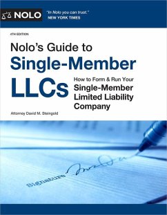 Nolo's Guide to Single-Member Llcs - Steingold, David M