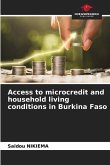 Access to microcredit and household living conditions in Burkina Faso