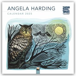 Angela Harding Wall Calendar 2025 (Art Calendar) - Flame Tree Publishing