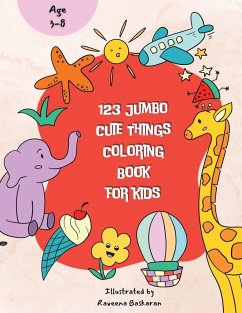 Cover 123 Jumbo Cute Things Coloring Book