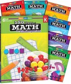 180 Days(tm) Math for K-6, 7-Book Set