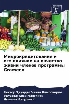 Mikrokreditowanie i ego wliqnie na kachestwo zhizni chlenow programmy Grameen - Chinin Kampowerde, Viktor Jeduardo;Martines, Jeduardo Hose;Luzuriaga, Ignaciq