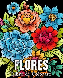 Flores Libro de Colorear - Bb, Mandykfm